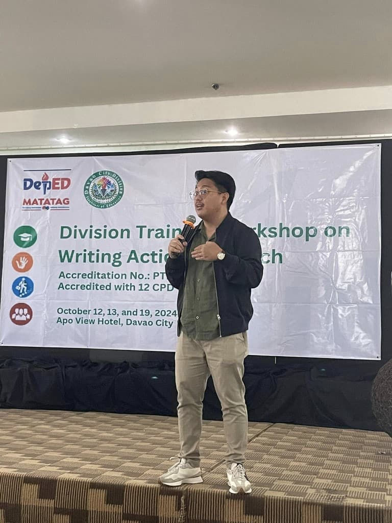 Division training-workshop on writing action research — TEKS for educators